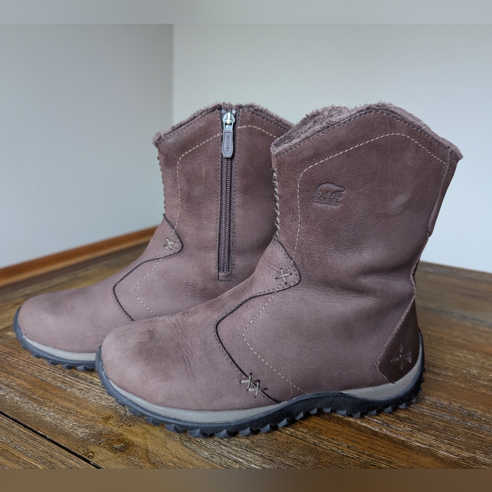 Sorel Maribel  Winter Ankle Boots Women's Sz 7